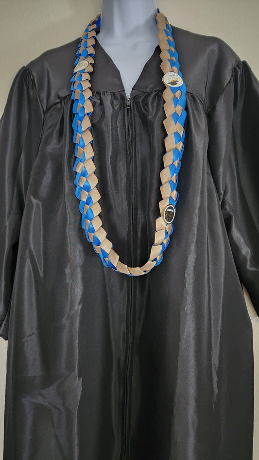 Gracefully Braided Ribbon Leis – Handmade, Colorful & Celebration-Ready