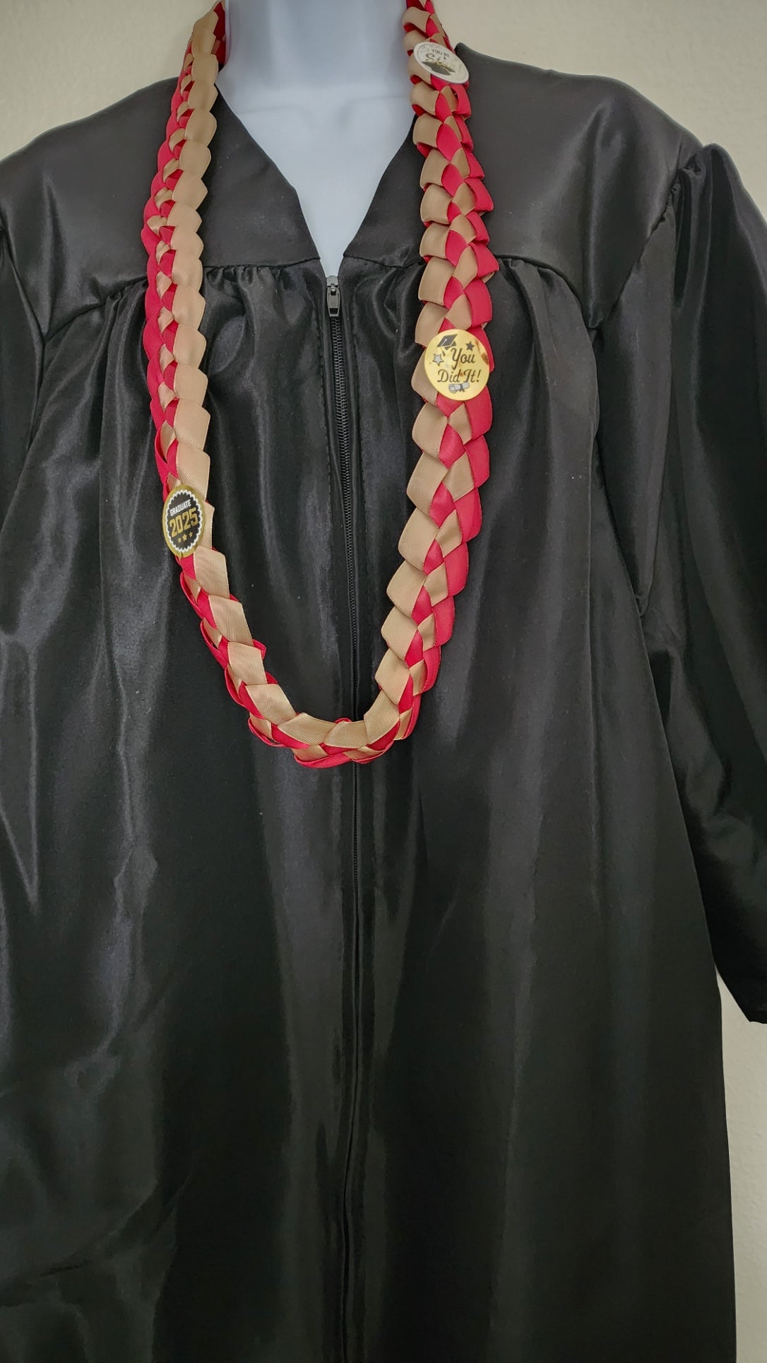 Gracefully Braided Ribbon Leis – Handmade, Colorful & Celebration-Ready