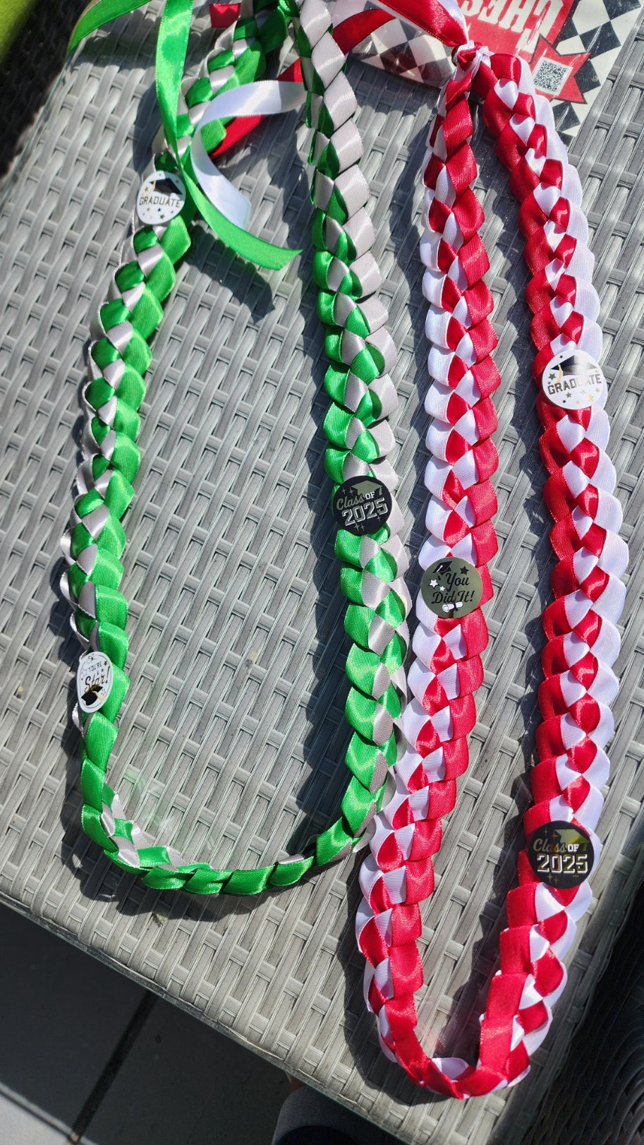Gracefully Braided Ribbon Leis – Handmade, Colorful & Celebration-Ready