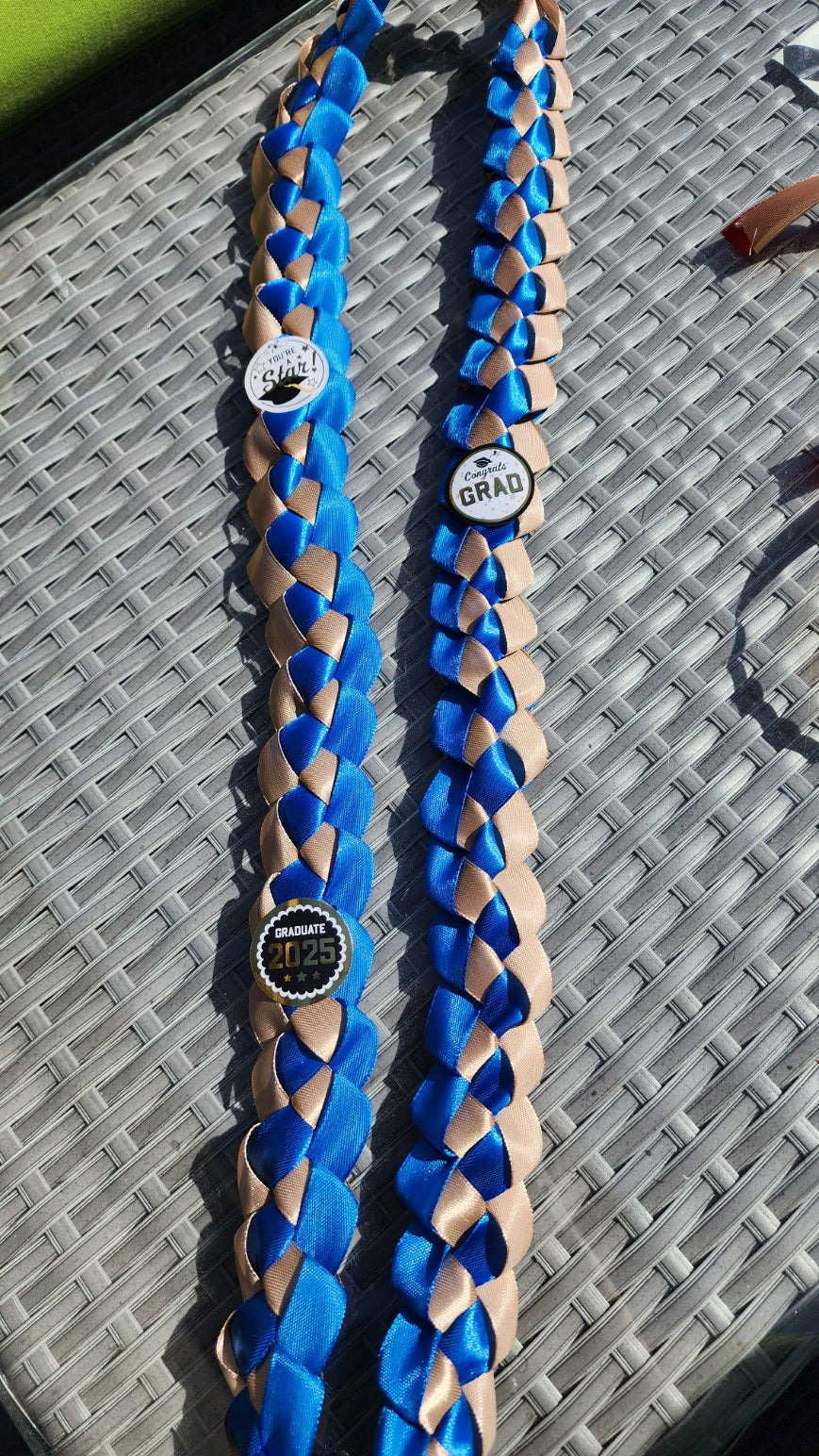 Gracefully Braided Ribbon Leis – Handmade, Colorful & Celebration-Ready