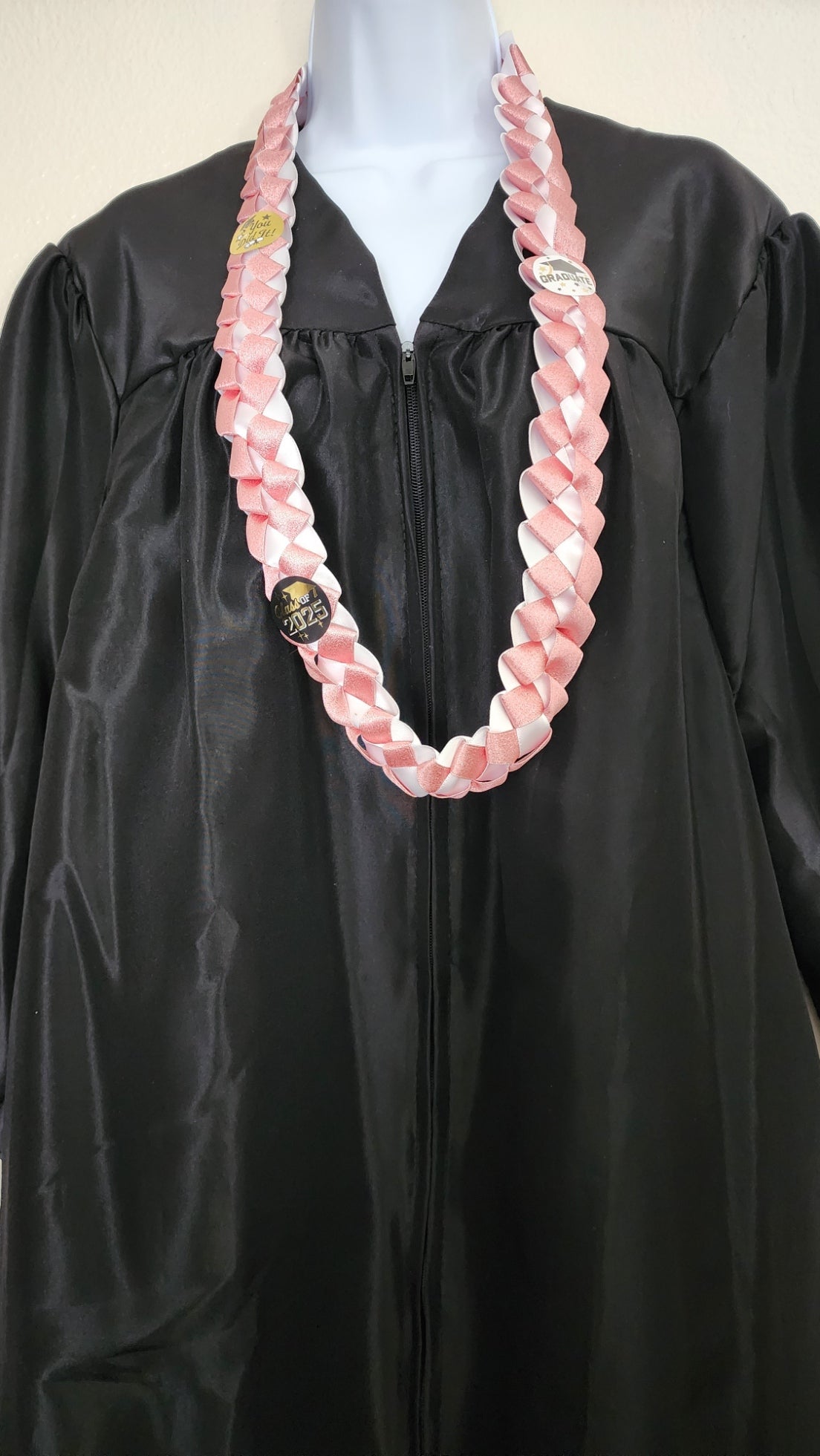 Gracefully Braided Ribbon Leis – Handmade, Colorful & Celebration-Ready