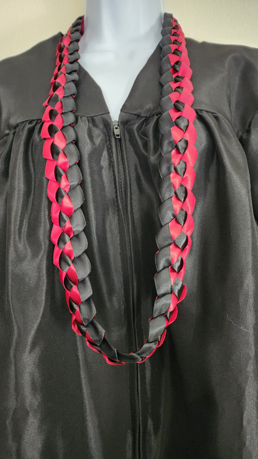 Gracefully Braided Ribbon Leis – Handmade, Colorful & Celebration-Ready