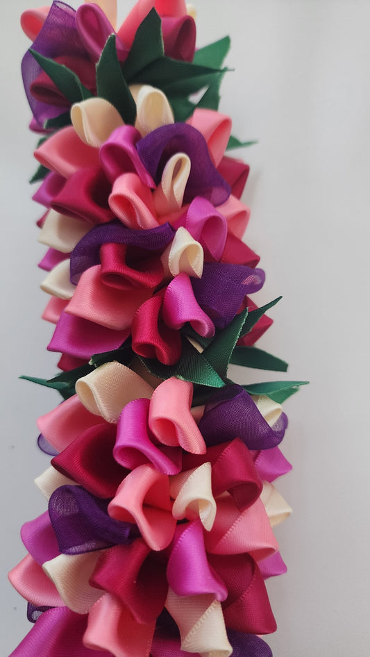 Forever Lei - Pink, Purple, & Cream